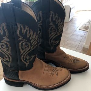 Ladies Justin Boot 7-1/2B